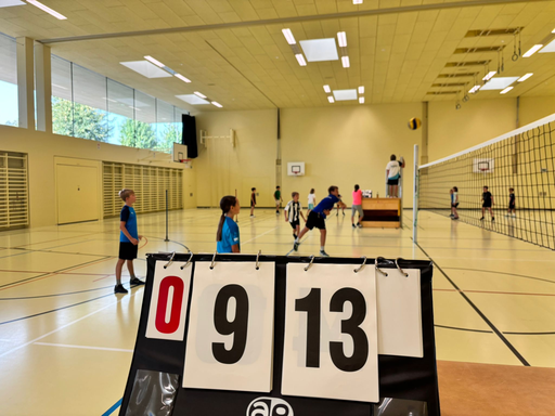 Ballspiele in der Halle